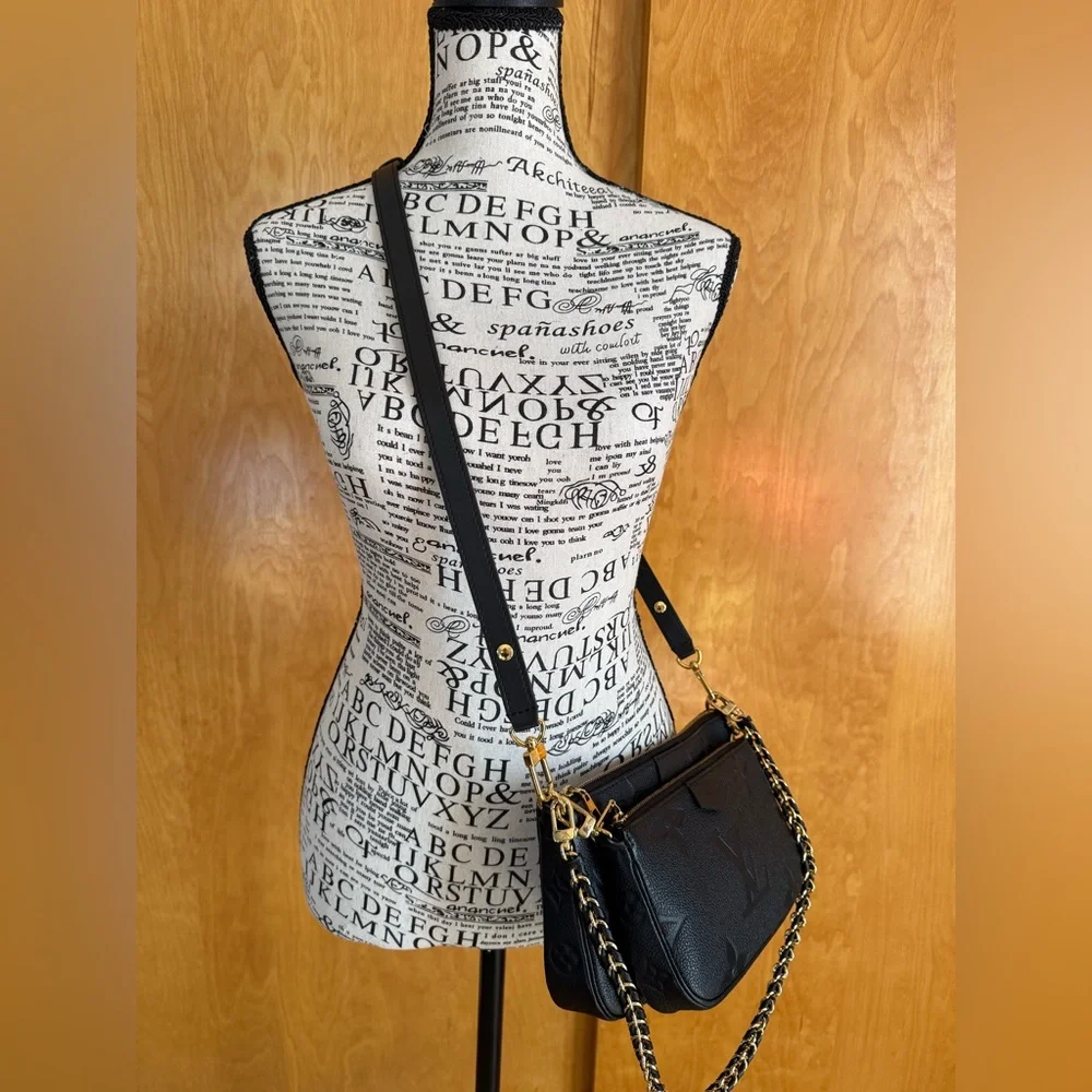 Louis Vuitton Multi Pochette Accessoires - Black Empriente - Picture 2 of 16